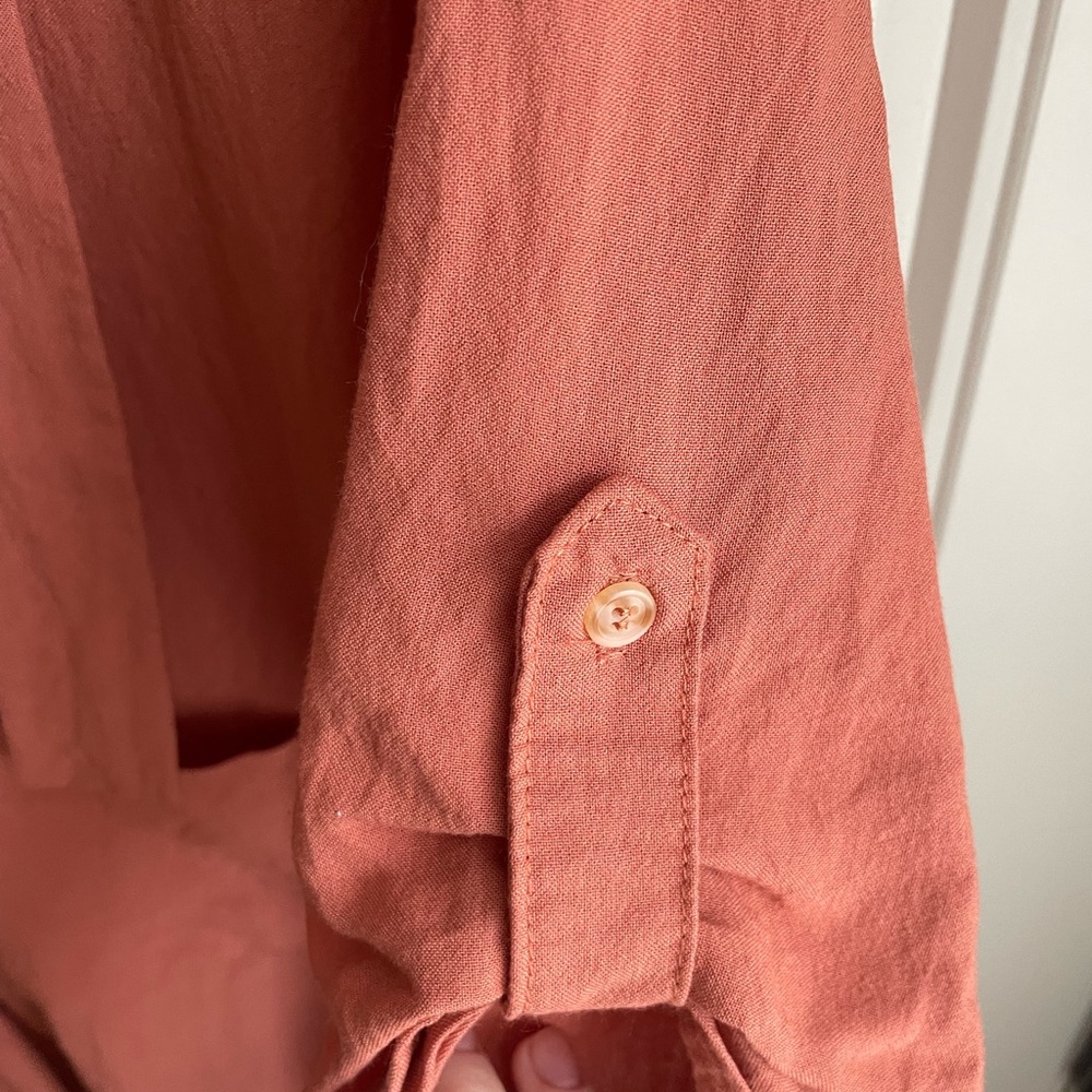 LINEN DRESS - Picture 3 of 4